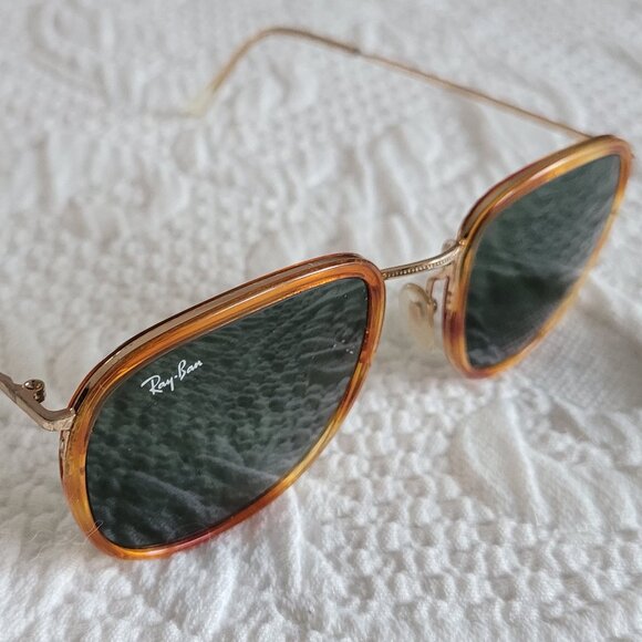 Ray Ban: Blond Tortoise Shell Front Frame - Picture 2 of 7